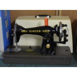 A Manual Singer Sewing Machine