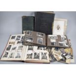 A Family Photograph Album Containing Many Black and White Images, Collection of Loose Photographs,