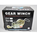 A Double Gear Strap Winch, New and Unused, (Plus VAT)