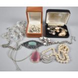 A Collection of Costume Jewellery, Cameos etc