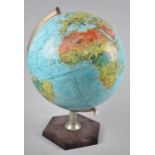 A Danish Child's Tabletop Globe, Scan-Globe, A/S, 44cm high