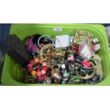 A Tray of Costume Jewellery