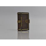 A 19th Century Copper and Brass Novelty Snuff Box in the Form of an Antiquarian Book Inscribed 'Jane