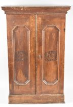 A Vintage Tobacconist's Cigar Cabinet for Flor De Tabacos, De Partagas Habana, with Panelled Doors
