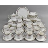 A Paragon Belinda Coffee and Tea Service to comprise Tea Pot, Ten Teacups, Two Milk Jugs, Sugar