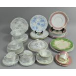 A Collection of Various 19th Century and Later Ceramics to Comprise Part Set of Moss Fife Pattern