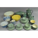 A Collection of Mid/Late 20th Century Ceramics to Comprise Green Glazed Denby Stoneware, Small
