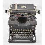 A Vintage Royal Manual Typewriter