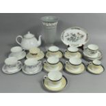 A Collection of Various Wedgwood Teawares, Patterns to Include Alexandra, Briar Rose, Kutani Crane