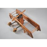 A Novelty Wall Hanging Coat Hook in the Form of the Front Section of a Biplane, 61cm wide