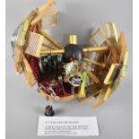 A Hand made Scratch Built Model of H G Wells Time Machine from the 2002 Film Starring Guy Peirce and