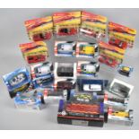 A Collection of Diecast Toys in Original Boxes and Blister Packs to Include Shell, Corgi, Schuco,