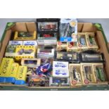 A Collection of Lledo, Corgi, Vanguard and Other Boxed Diecast Cars, Buses and Vintage Lorries