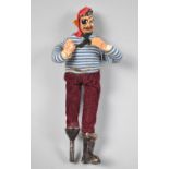 A Vintage Pirate Doll, 21cms High