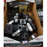 A Collection of Vintage 35mm Cameras, Camera Bodies, Photographic Accessories etc