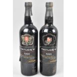 Two Bottles of 1995 Taylor's Late Bottled Vintage Port