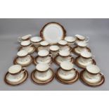 A Duchess Winchester Pattern Tea Set to comprise 13 Cups, Saucers, Side Plates, Cake Plate two