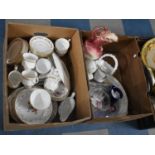 A Collection of Various Teawares, Ewer etc