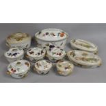A Collection of Various Royal Worcester Evesham Lidded Tureens, Pots Etc (Condition Issues)