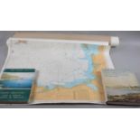 A Collection Admiralty Navigation Charts for Most of British Waters Together with Two Irish