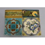A Collection of Mintons and Other Decorated Tiles