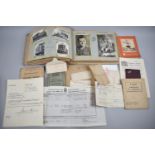 A Vintage Photograph Album relating WWII Period for Trooper John Jenkins, B Squadron RAC and His