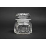 A Cunard White Star Glass Pickle Jar by Stuart Crystal, Made for Titanic by Repute