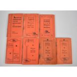 Arsenal Football Club, Seven 1930's Club History and Fixtures Handbooks Viz 1x1933-4, 1x1934-5,