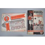Arsenal Football Club 'The Romance of the Arsenal' by B. Bennison together with 1947-8 Arsenal
