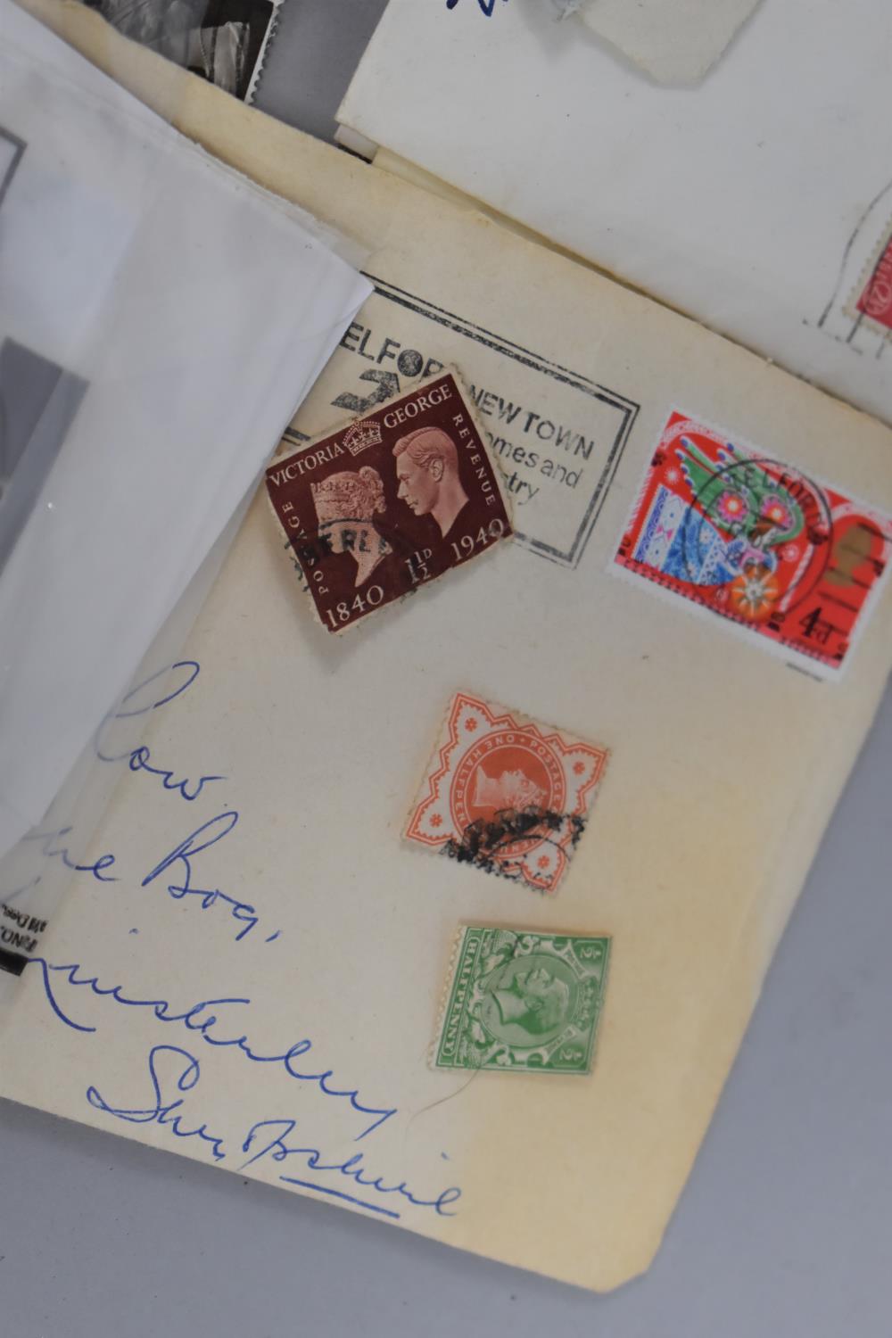 A Collection of Various Loose Stamps, Card Albums, Postcards, etc - Image 2 of 3