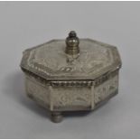 An Egyptian Silver Box of Octagonal Form