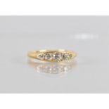 A Late 19th/Early 20th Century Diamond and 18ct Gold Five Stone Ladies Dress Ring, Centre Old