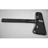 An SOG Tactical, Tomahawk Throwing Hatchet/Survival Axe with Sheath