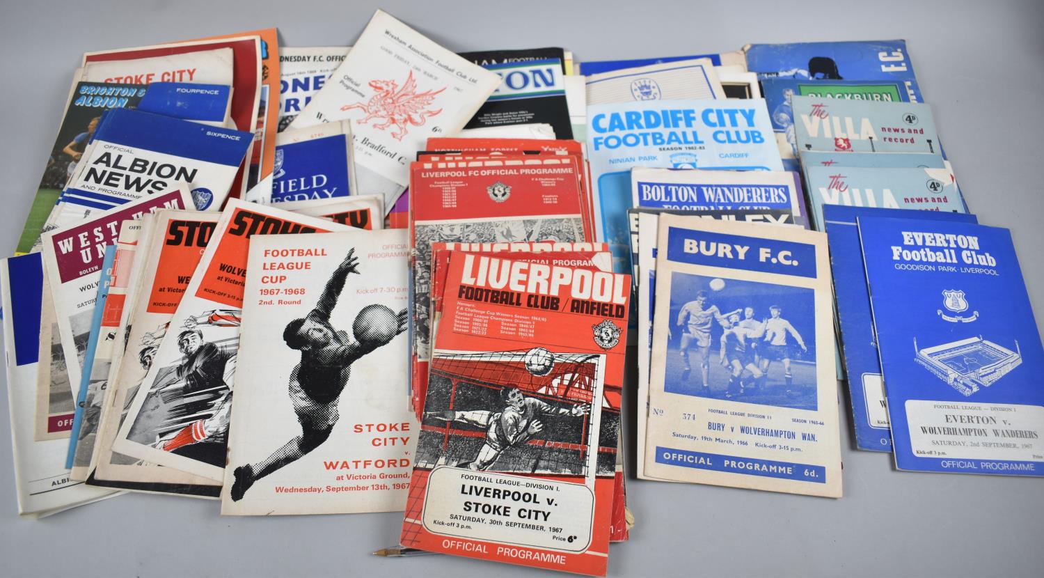 A Collection of Mixed Football Programmes, 1960's