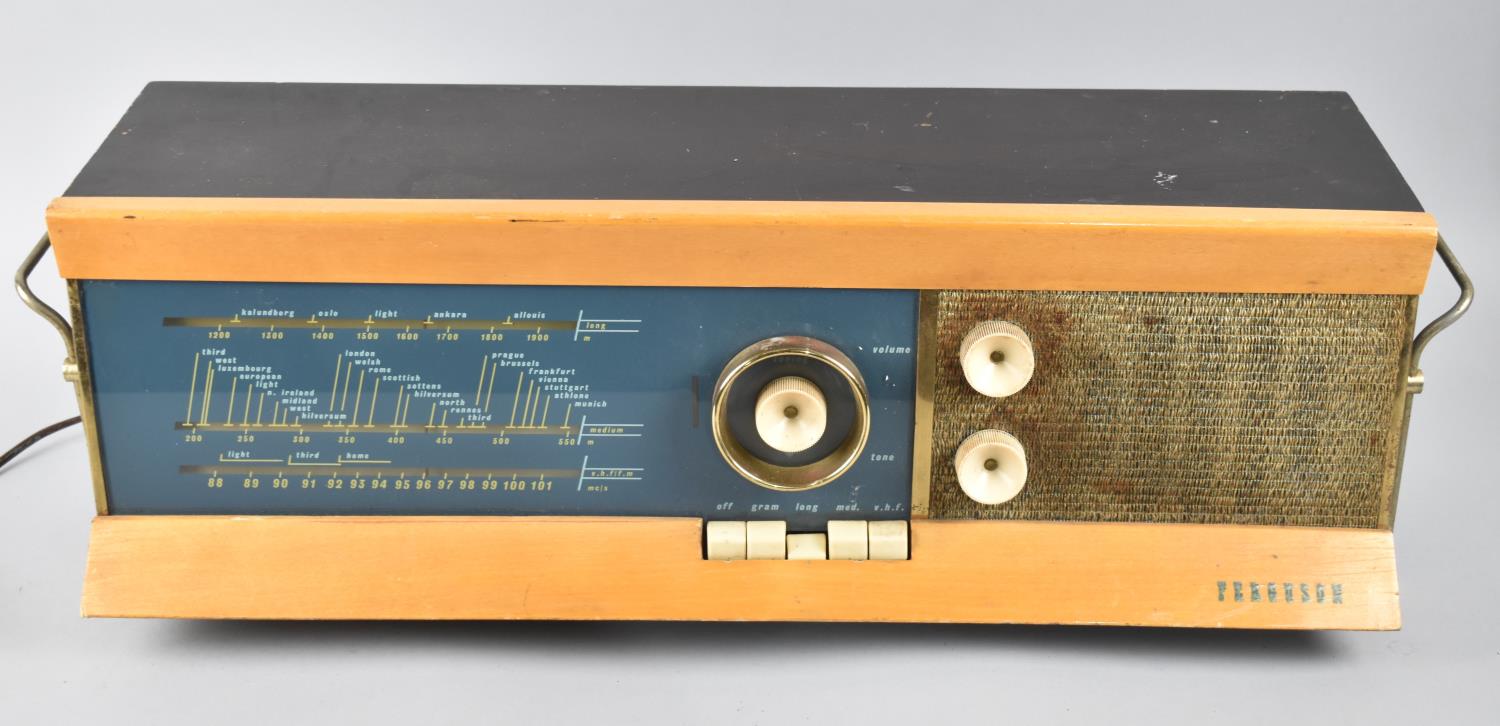 A 1960s Ferguson Radio, 55cms Wide