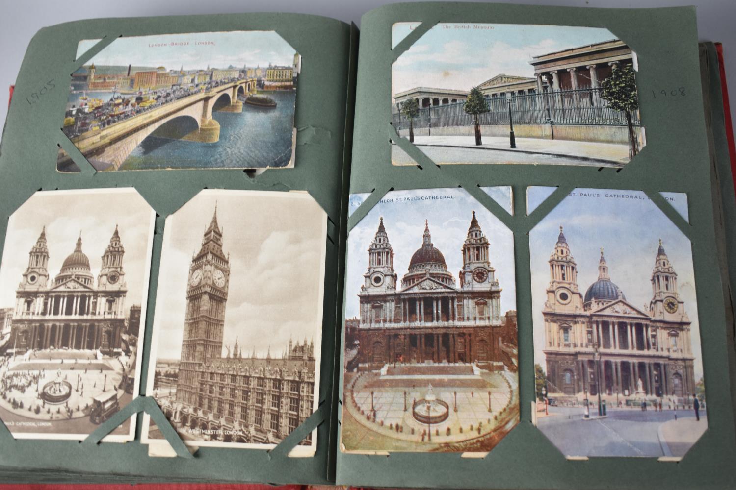 An Edwardian Postcard Album Containing Postcards of London, 290 Plus Cards - Image 7 of 7