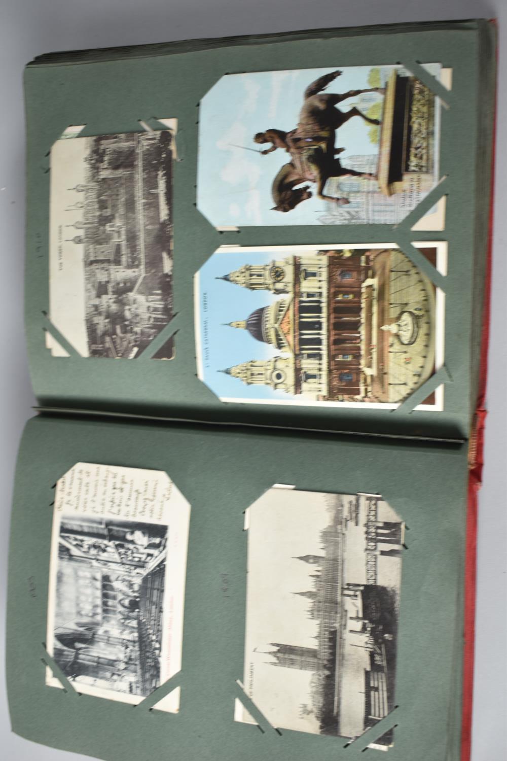 An Edwardian Postcard Album Containing Postcards of London, 290 Plus Cards - Image 4 of 7
