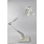 A Vintage Anglepoise Work Light with Weighted Stand