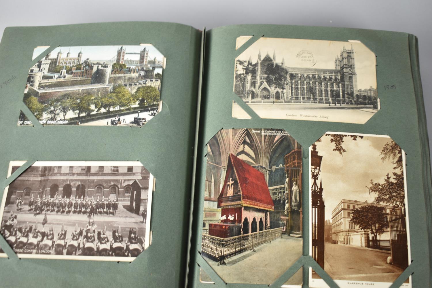 An Edwardian Postcard Album Containing Postcards of London, 290 Plus Cards - Image 2 of 7