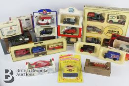 Collection of boxed die cast models, including 5 Corgi AEC 508 5ton Cabover Lorries including, Mars,