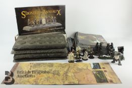 Lord of the Rings interest, three boxed figurine display stands together with three unboxed. This