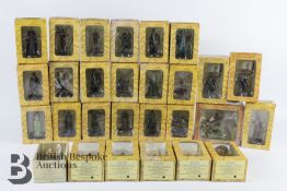 Lord of the Rings Interest, collection of 28 character figurines, boxed.