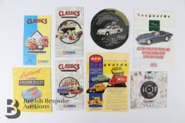 Collection of Die Cast model catalogues, including Corgi Classics Jan - June 1995, Corgi The