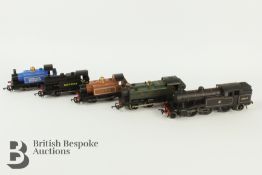 5 Locomotives by Hornby, Bachmann and Lima, including Bachmann 2-6-2 tank no.67669 BR black lined,