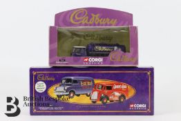 Collection of Corgi Classics die cast 1:50 scale Cadbury models, includes 15004 Cadbury Bros,