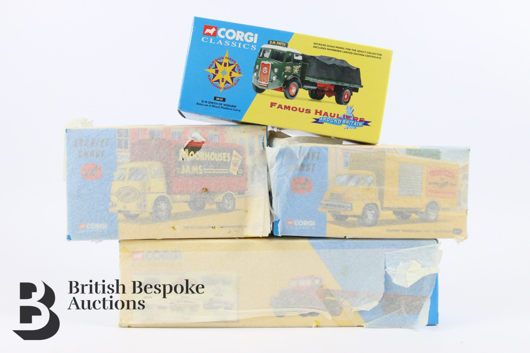 Corgi die-cast vehicles, 1:50 scale, 28101 DM Smith of Wishaw Atkinson 4 Wheel Platform Lorry, 11101 - Image 2 of 4