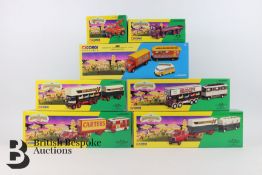 Large collection of Corgi Classics The Showmans Range, includes Atkinson 8 Wheel Rigid Truck &