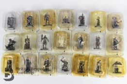 Lord of the Rings interest, collection of 39 character figurines - some plastic capsules have been