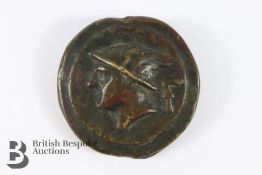Roman Bronze Medallion