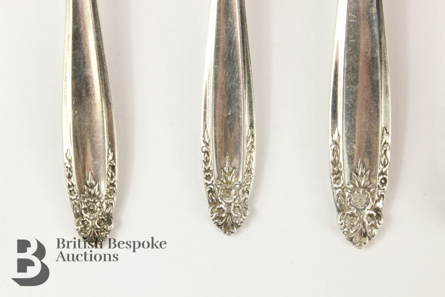 American Silver Flatware - Image 5 of 5